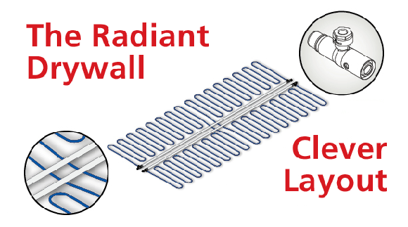 Radiant Panel 1200x2400 WIth Plasterboard